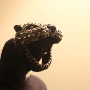Panther cocktail ring